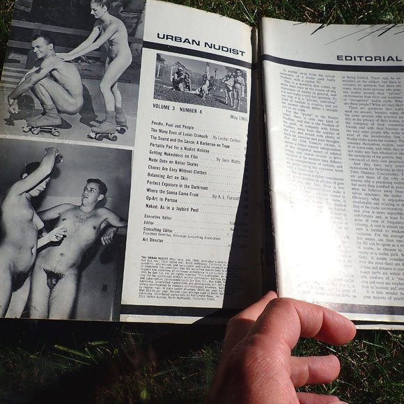 Classic Kitch Nudist Magazine 1966 - Picture 2 of 5